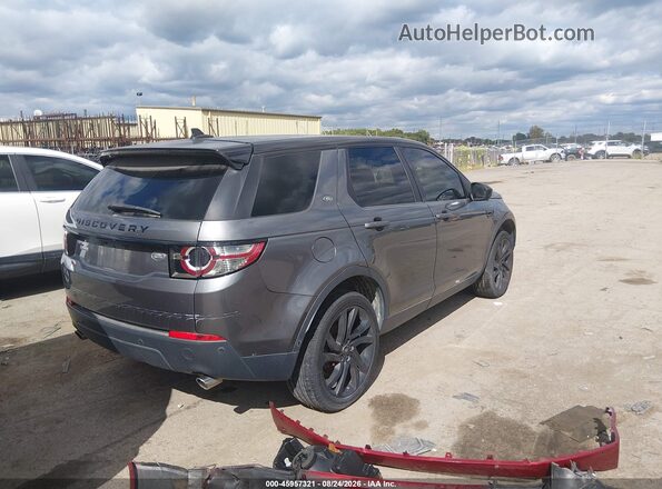 SALCT2BG3GH586871 2016 LAND ROVER DISCOVERY SPORT Gray Задня права чверть