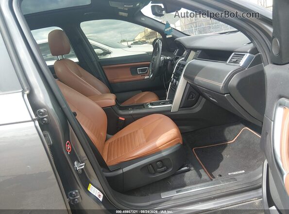 SALCT2BG3GH586871 2016 LAND ROVER DISCOVERY SPORT Gray Вид салону спереду