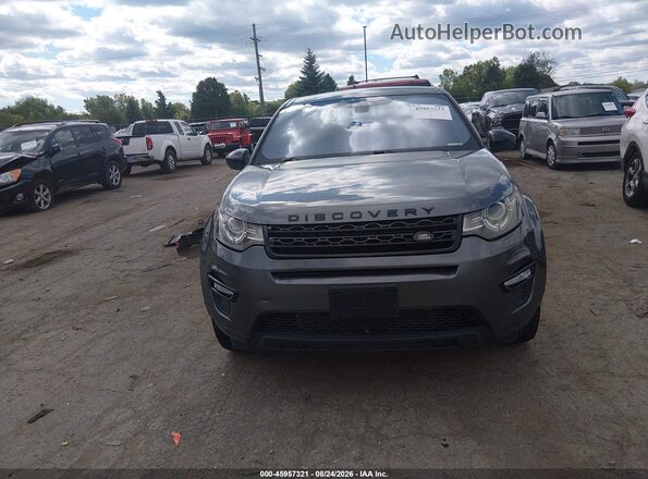 SALCT2BG3GH586871 2016 LAND ROVER DISCOVERY SPORT Gray Вид щитка приладів