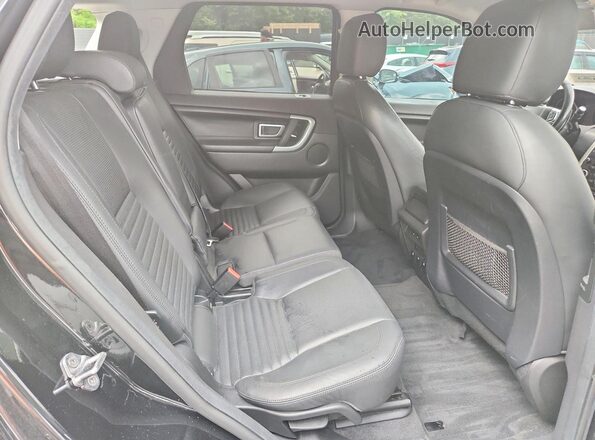 SALCT2BG3HH689516 2017 LAND ROVER DISCOVERY Black Սալոնի հետևի տեսք