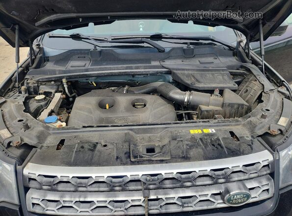 SALCT2BG4GH629436 2016 LAND ROVER DISCOVERY Black ძრავის განყოფილების ხედი