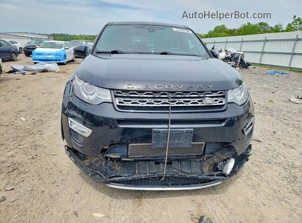 SALCT2BG4GH629436 2016 LAND ROVER DISCOVERY Black წინა ხედი