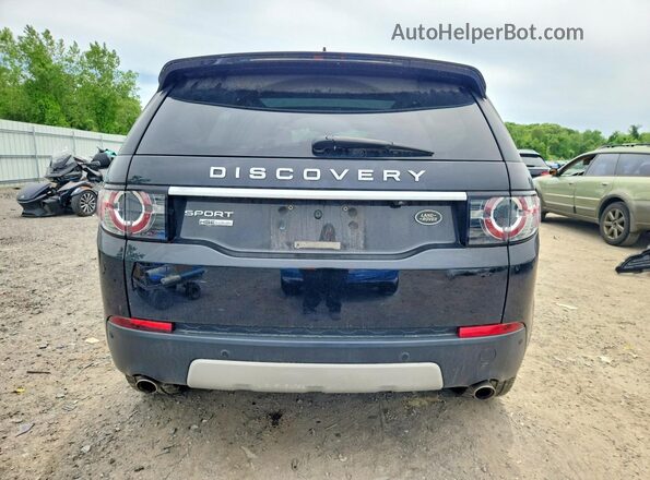 SALCT2BG4GH629436 2016 LAND ROVER DISCOVERY Black უკანა ხედი