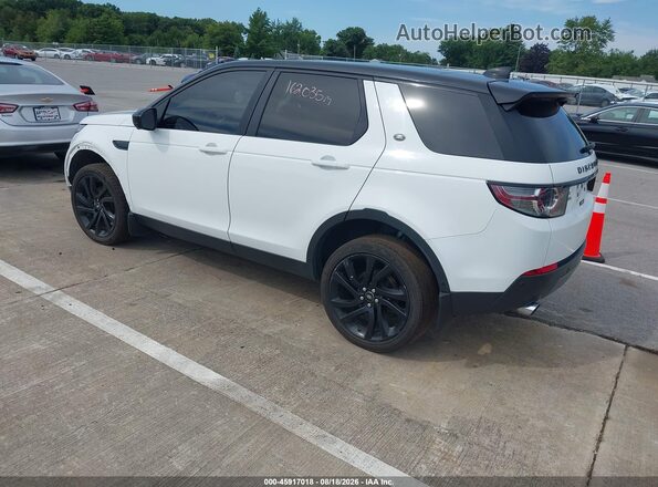 SALCT2BG7HH648953 2017 LAND ROVER DISCOVERY SPORT Белый Задняя левая четверть