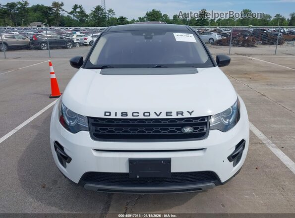 SALCT2BG7HH648953 2017 LAND ROVER DISCOVERY SPORT Белый Вид щитка приборов