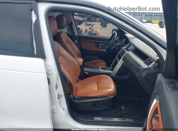 SALCT2BG7HH648953 2017 LAND ROVER DISCOVERY SPORT Белый Вид салона спереди