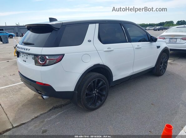 SALCT2BG7HH648953 2017 LAND ROVER DISCOVERY SPORT Белый Задняя правая четверть