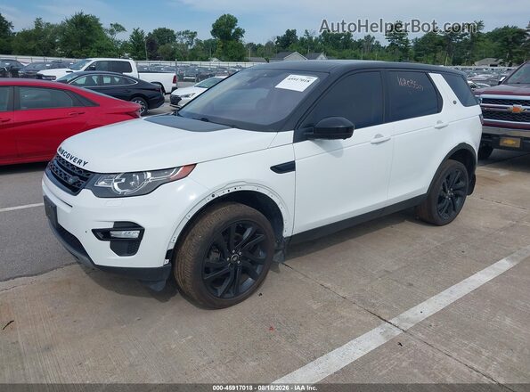 SALCT2BG7HH648953 2017 LAND ROVER DISCOVERY SPORT Белый Передняя левая четверть