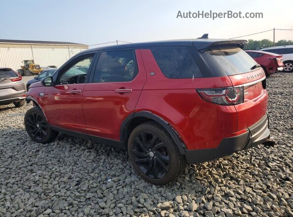 SALCT2BG9GH556483 2016 LAND ROVER DISCOVERY Red Tył lewy