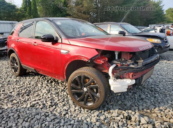 SALCT2BG9GH556483 2016 LAND ROVER DISCOVERY Red Przód prawy