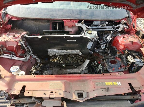 SALCT2BG9GH556483 2016 LAND ROVER DISCOVERY Red Widok wnętrza z tyłu