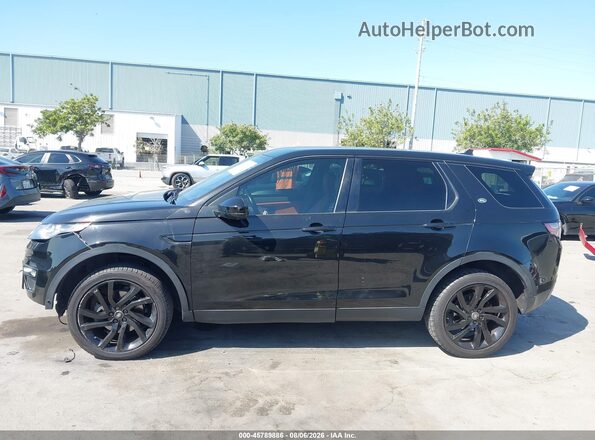SALCT2BGXGH593638 2016 LAND ROVER DISCOVERY SPORT Черный Панорамный вид салона 360°