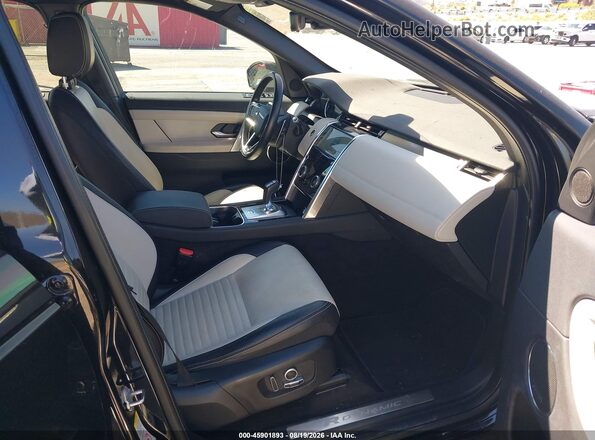 SALCT2FX1MH887094 2021 LAND ROVER DISCOVERY SPORT Black Вид салону спереду