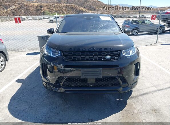 SALCT2FX1MH887094 2021 LAND ROVER DISCOVERY SPORT Black Вид щитка приладів