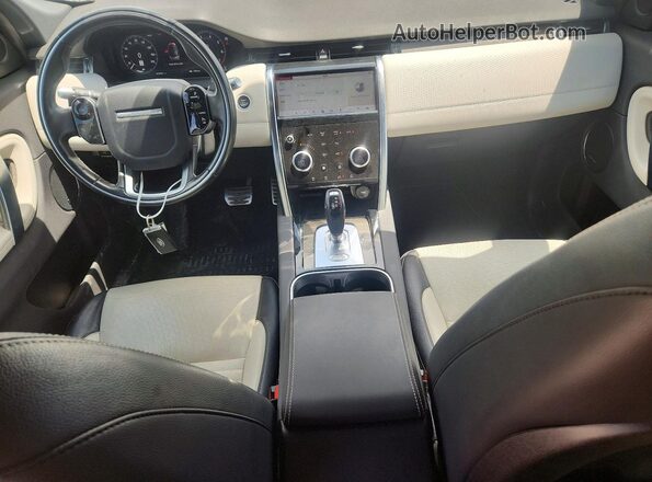 SALCT2FX5LH853724 2020 LAND ROVER DISCOVERY White წინა პანელის ხედი