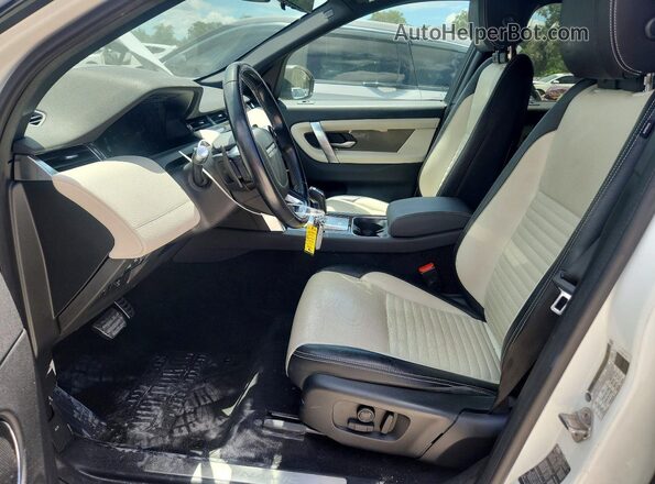 SALCT2FX5LH853724 2020 LAND ROVER DISCOVERY White წინა სალონის ხედი