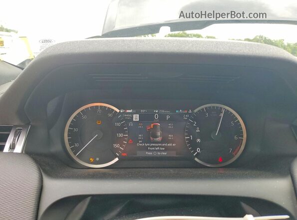 SALCT2FXXPH326963 2023 LAND ROVER DISCOVERY Gray ხელსაწყოთა პანელის ხედი