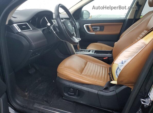 SALCT2RX9JH751349 2018 LAND ROVER DISCOVERY Black Vista interior delantera