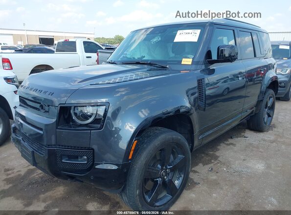 SALE27EU0R2339310 2024 LAND ROVER DEFENDER Gray წინა მარცხენა ხედი სამი მეოთხედიდან