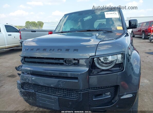 SALE27EU0R2339310 2024 LAND ROVER DEFENDER Gray უკანა სალონის ხედი