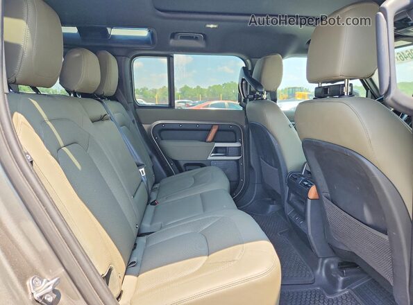SALE27EU3P2130169 2023 LAND ROVER DEFENDER Gray Vista interior trasera