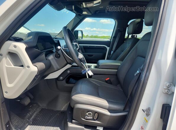 SALE2FEU5S2418438 2025 LAND ROVER DEFENDER White Vista interior delantera