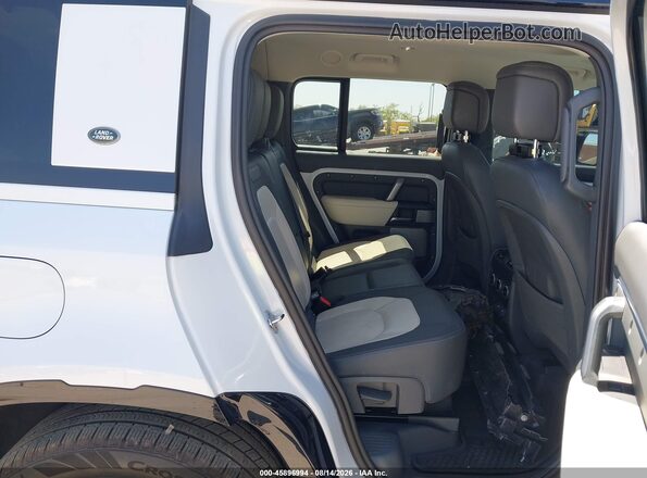 SALE2FEU6P2208387 2023 LAND ROVER DEFENDER White VIN კოდის სტიკერის ხედი