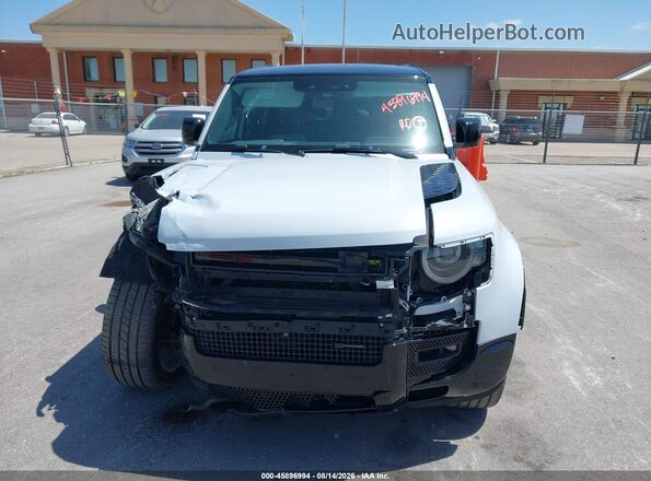 SALE2FEU6P2208387 2023 LAND ROVER DEFENDER White ხელსაწყოთა პანელის ხედი