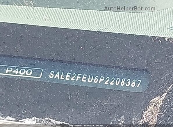 SALE2FEU6P2208387 2023 LAND ROVER DEFENDER White 