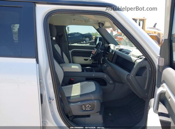 SALE2FEU6P2208387 2023 LAND ROVER DEFENDER White წინა სალონის ხედი
