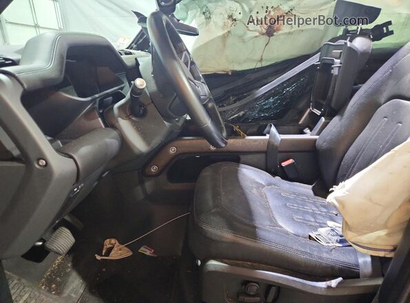 SALE37RU6N2072644 2022 LAND ROVER DEFENDER Black Вид салону спереду