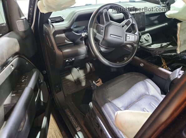 SALE37RU6N2072644 2022 LAND ROVER DEFENDER Black Вид панелі приладів