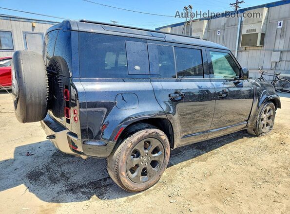SALE3ERU4M2035823 2021 LAND ROVER DEFENDER Черный Задняя правая четверть