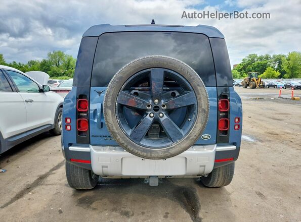 SALE9EEU2L2017596 2020 LAND ROVER DEFENDER Blue უკანა ხედი