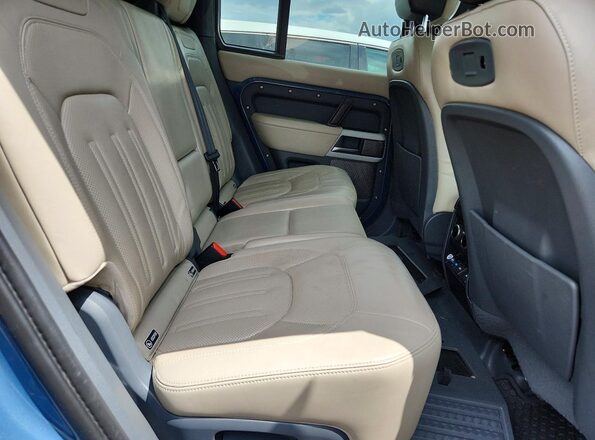 SALE9EEU2L2017596 2020 LAND ROVER DEFENDER Blue უკანა სალონის ხედი
