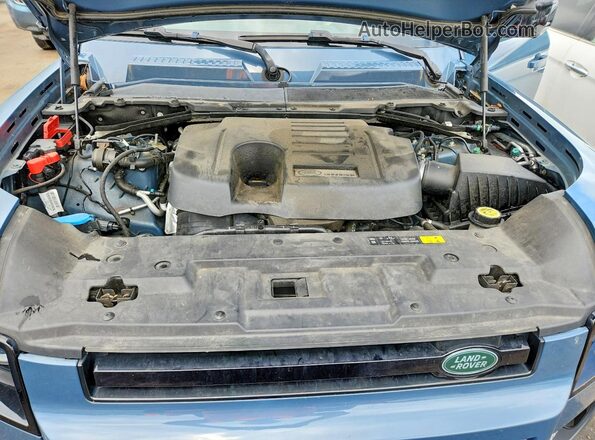 SALE9EEU2L2017596 2020 LAND ROVER DEFENDER Blue ძრავის განყოფილების ხედი
