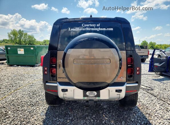 SALEJ7EU6S2474414 2025 LAND ROVER DEFENDER Brown Rear view