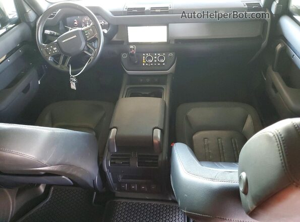 SALEJ7EX4L2020691 2020 LAND ROVER DEFENDER Black Dashboard view