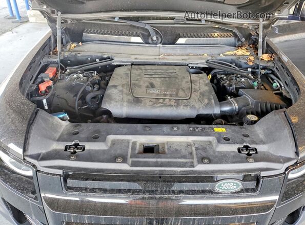 SALEJ7EX4L2020691 2020 LAND ROVER DEFENDER Black Engine compartment view