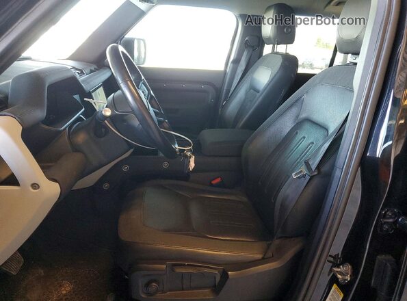 SALEJ7EX4L2020691 2020 LAND ROVER DEFENDER Black Front interior view