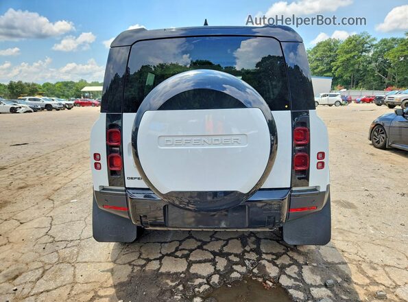 SALEJ7EX6S2365431 2025 LAND ROVER DEFENDER White Vista trasera