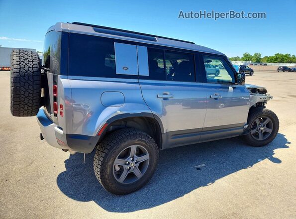SALEJ7EX8L2018863 2020 LAND ROVER DEFENDER Gray Задня права чверть