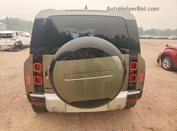 SALEJ7EXXP2237040 2023 LAND ROVER DEFENDER Green უკანა ხედი