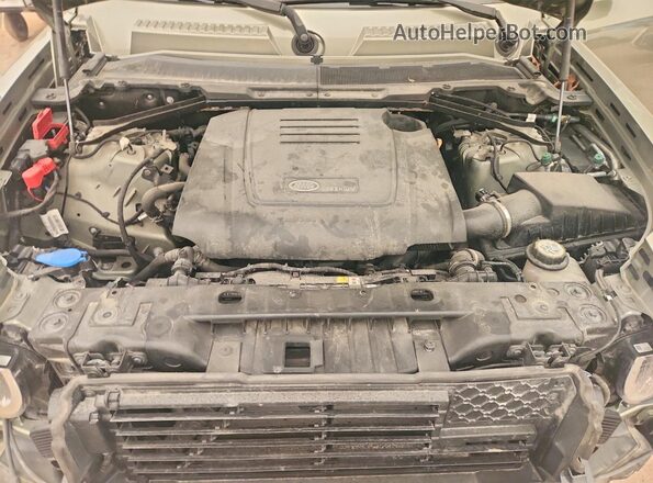 SALEJ7EXXP2237040 2023 LAND ROVER DEFENDER Green ძრავის განყოფილების ხედი