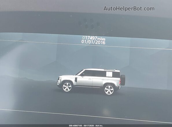 SALEJ7RX5N2095526 2022 LAND ROVER DEFENDER Green უკანა სავარძლების ხედი