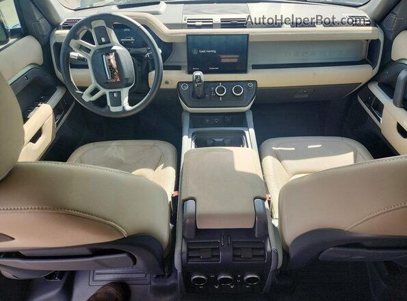 SALEJ7RX5N2095526 2022 LAND ROVER DEFENDER Green Вид панелі приладів