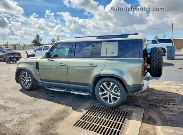 SALEJ7RX5N2095526 2022 LAND ROVER DEFENDER Green Задня ліва чверть