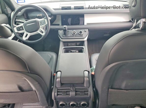 SALEJEEX0R2349613 2024 LAND ROVER DEFENDER White წინა პანელის ხედი