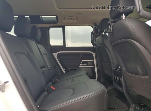 SALEJEEX0R2349613 2024 LAND ROVER DEFENDER White უკანა სავარძლების ხედი