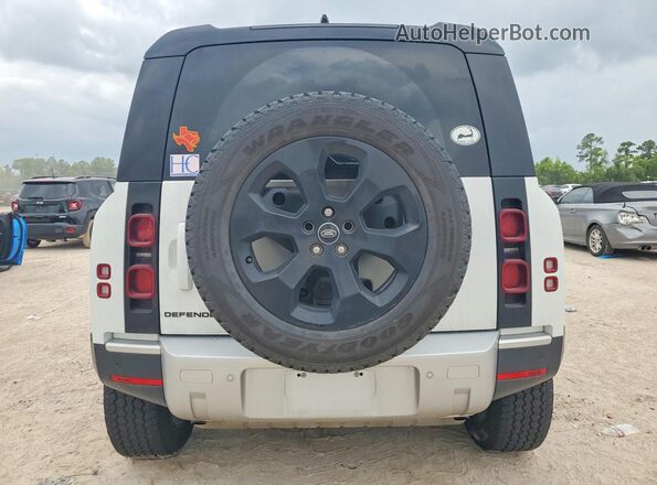SALEJEEX0R2349613 2024 LAND ROVER DEFENDER White უკანა ხედი
